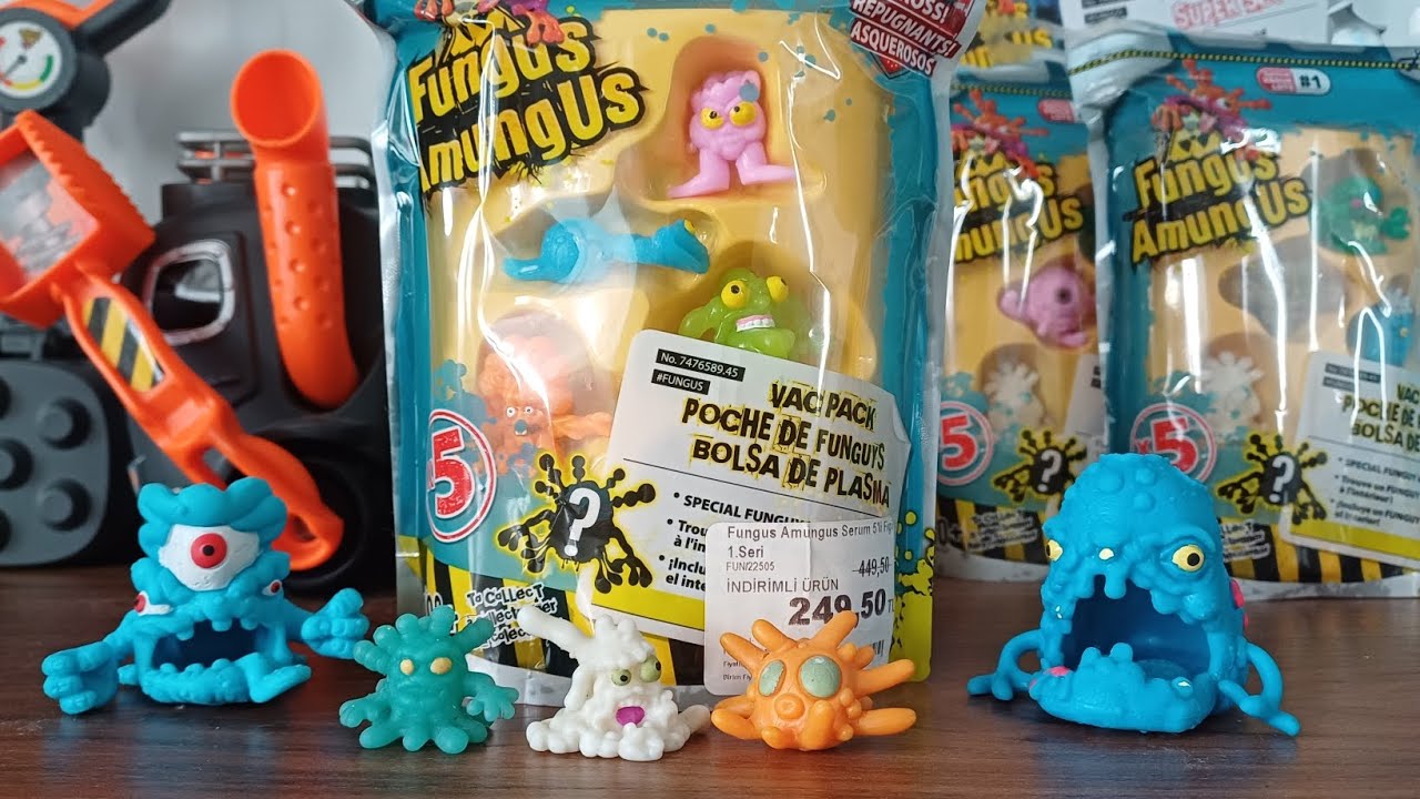 Fungus amungus 5 li paketi açılımı