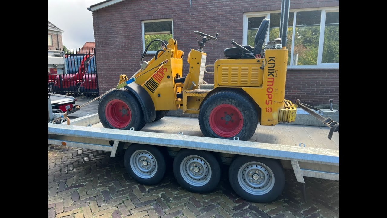 knikmops 130 radlader kniklader kubota wheelloader payloader