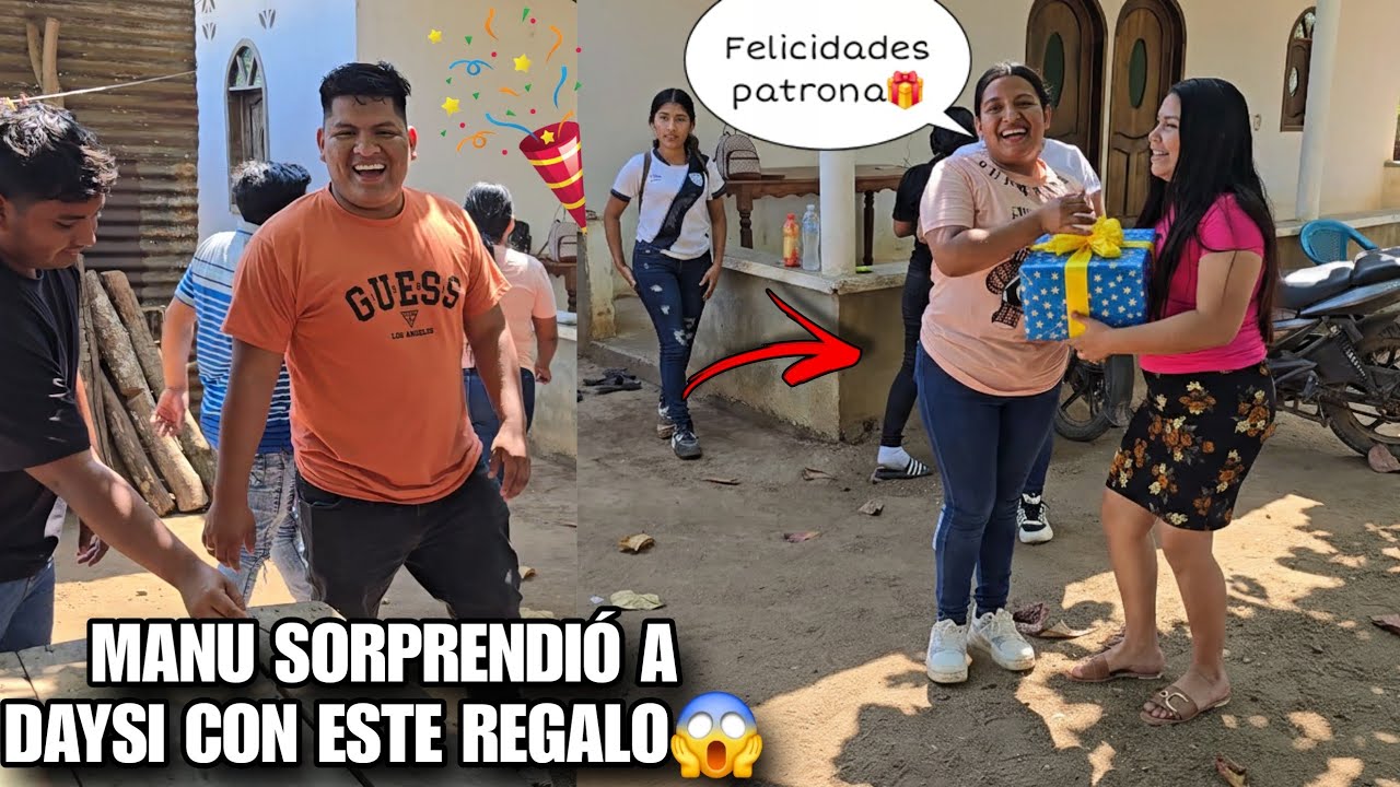 MANU Le Dio Este Gran Regalo A DAYSI Por Aprender A Manejar Carr0🎁DAYSI Nunca Imaginó Esta SORPRESA😱