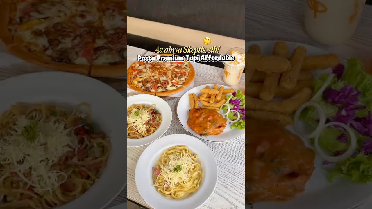 Pasta premium tanpa kantong jebol 😍🫶🏻 
