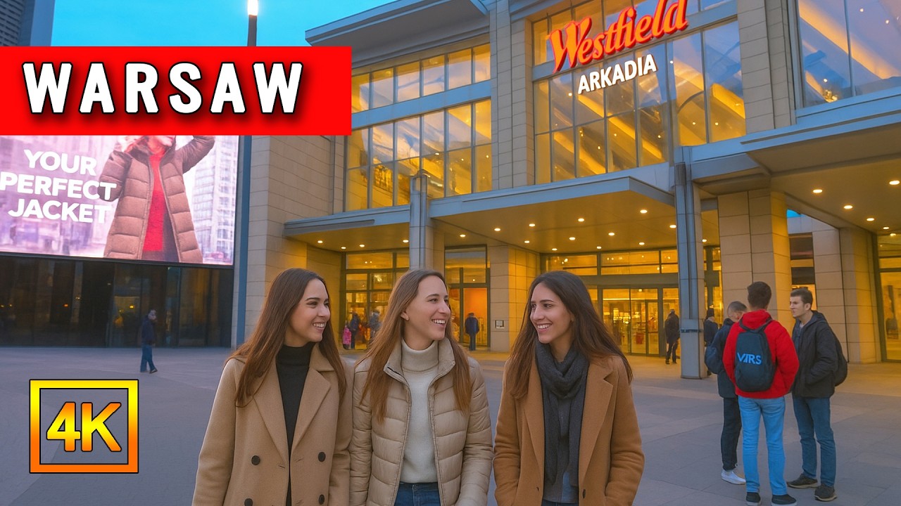 Discover the Hidden Corners of Europe’s Capital at Twilight – Warsaw | 4K 60FPS HDR