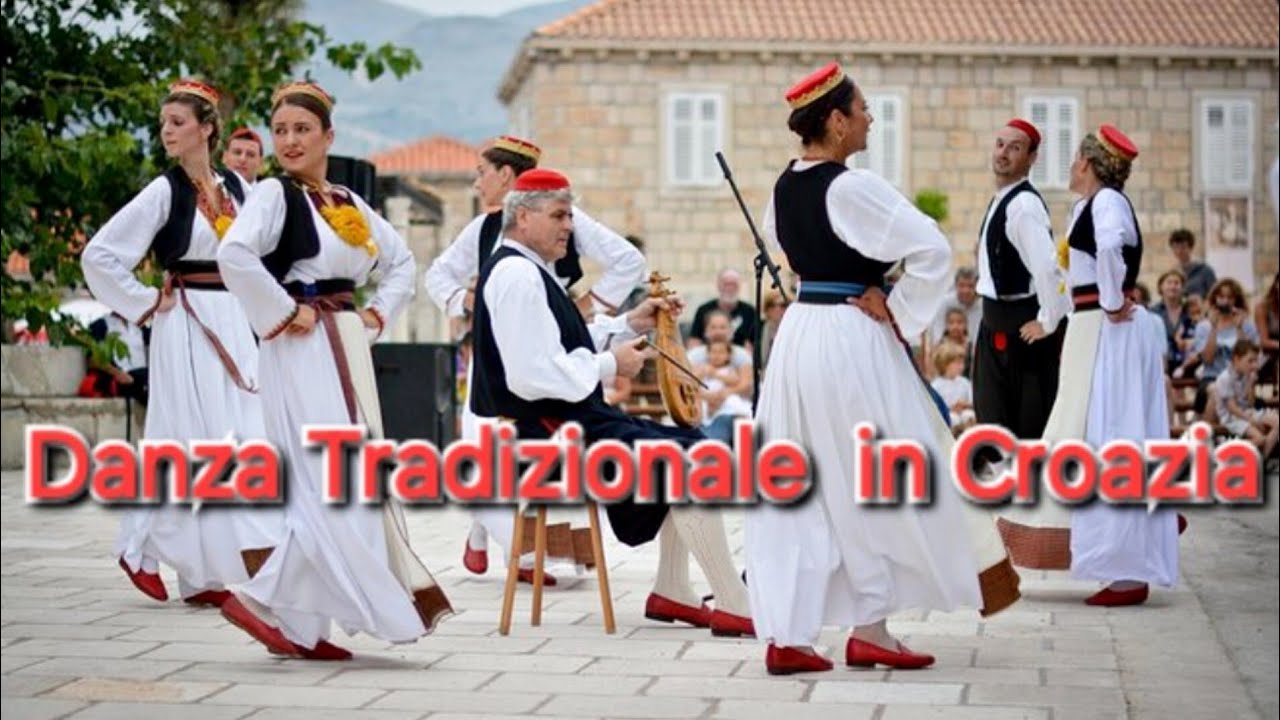 Danza tradizionale della Croazia. 🇭🇷