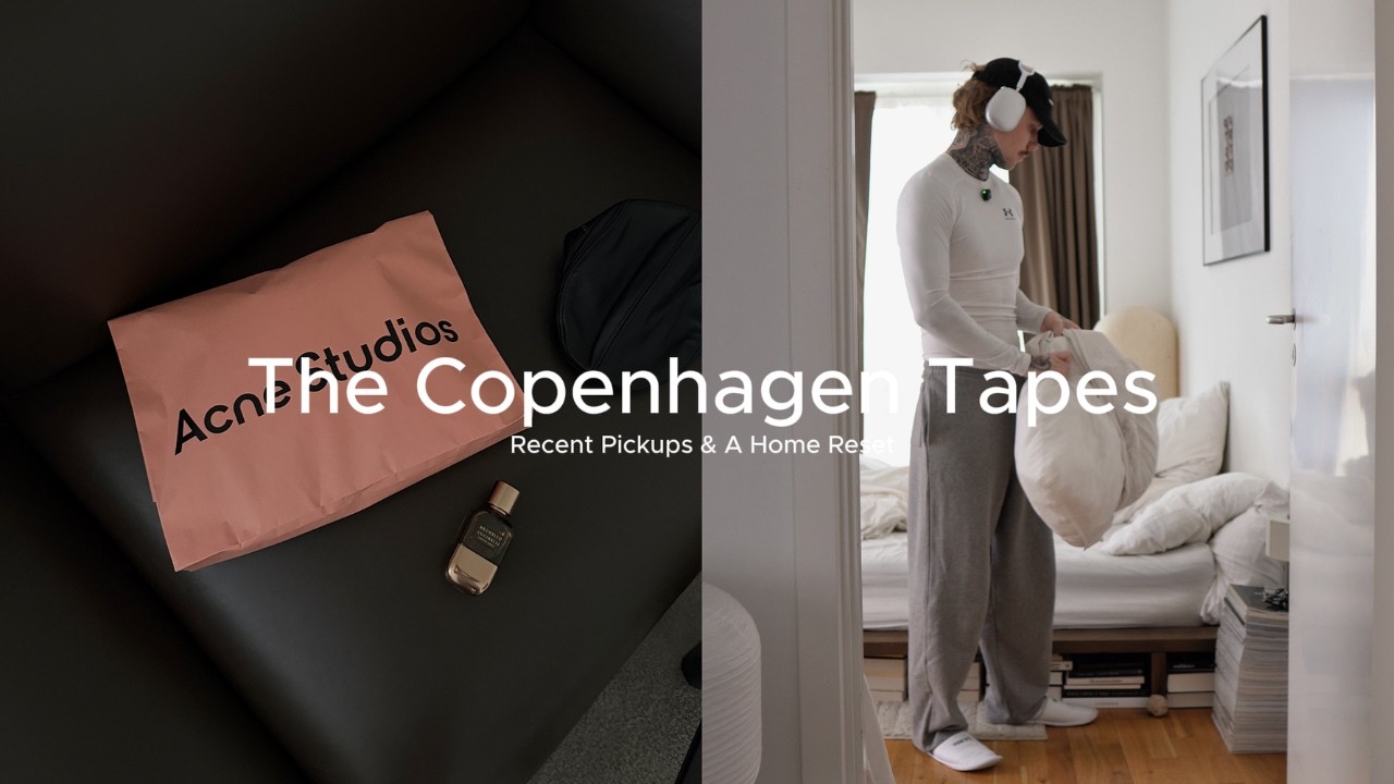 Recent Menswear Pickups & A Home Reset