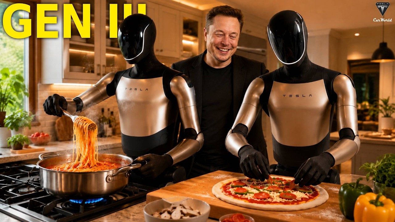 Новая рука робота Tesla Bot Gen 3 НАКОНЕЦ-ТО здесь: 1000 задач разблокировано!
