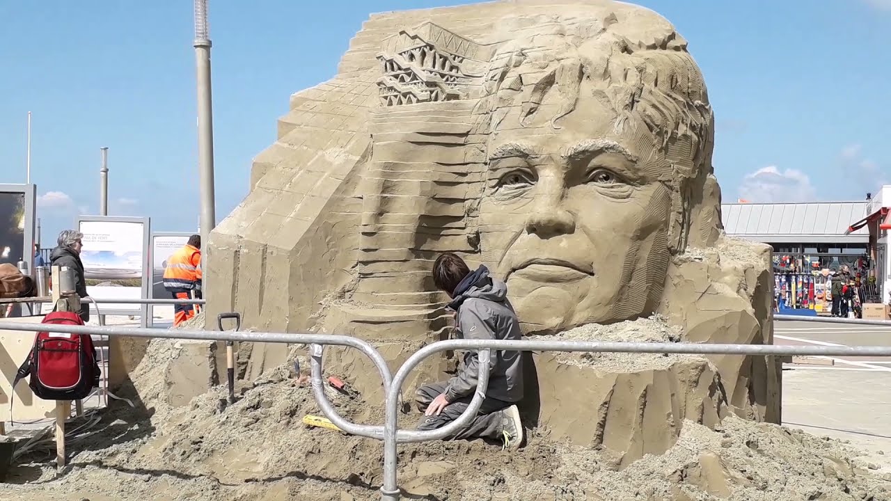 European Championship Sand Sculpting 2021 (Zandvoort Aan Zee)#zandvoort #zandvoortaanzee#netherlands