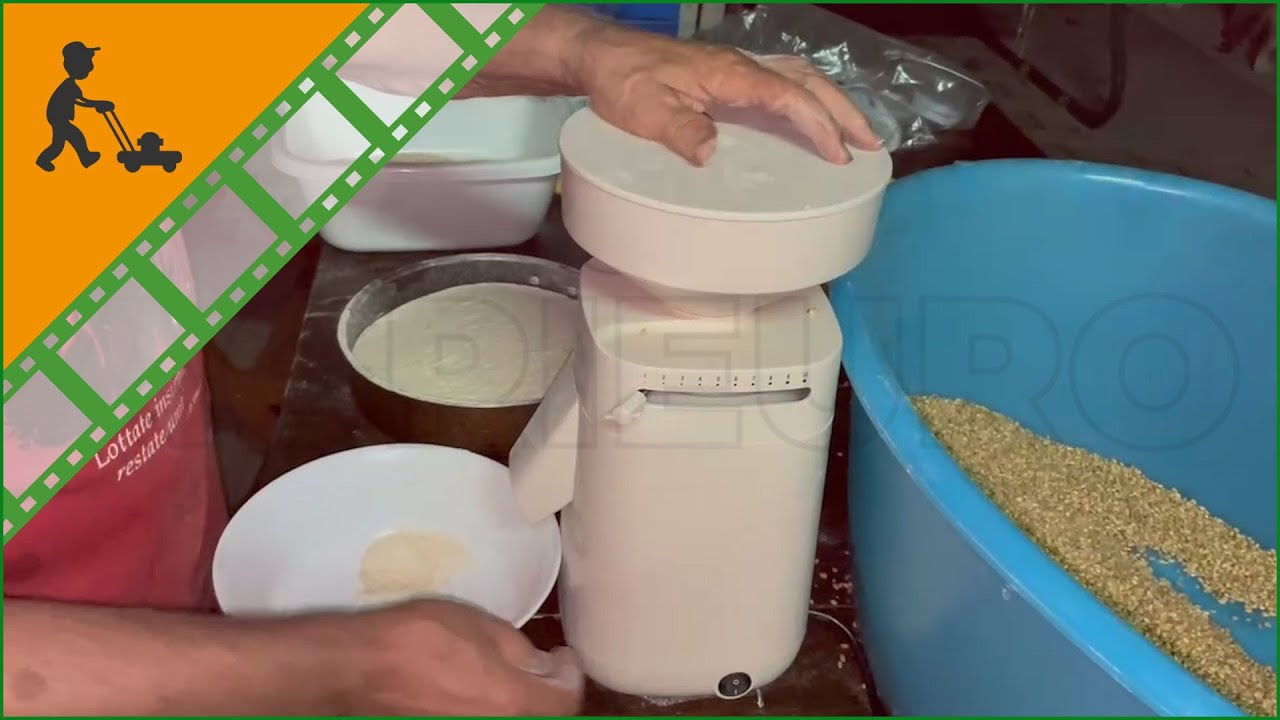 Mulino per farina Mockmill 100: funzionamento