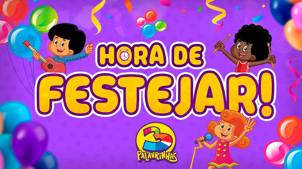 3 Palavrinhas Mix + 20 minutos de músicas!!!