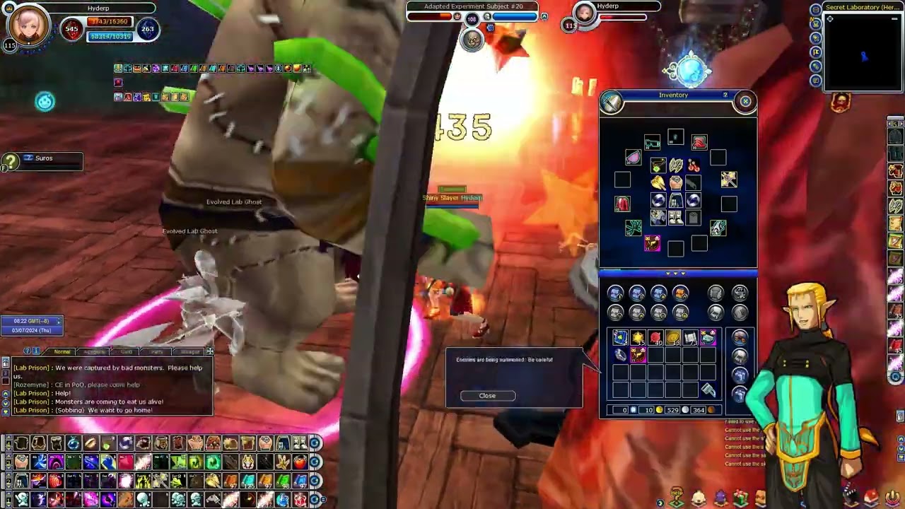 Fiesta Online NA - Secret Laboratory Solo 03:57 (Server: Isya)