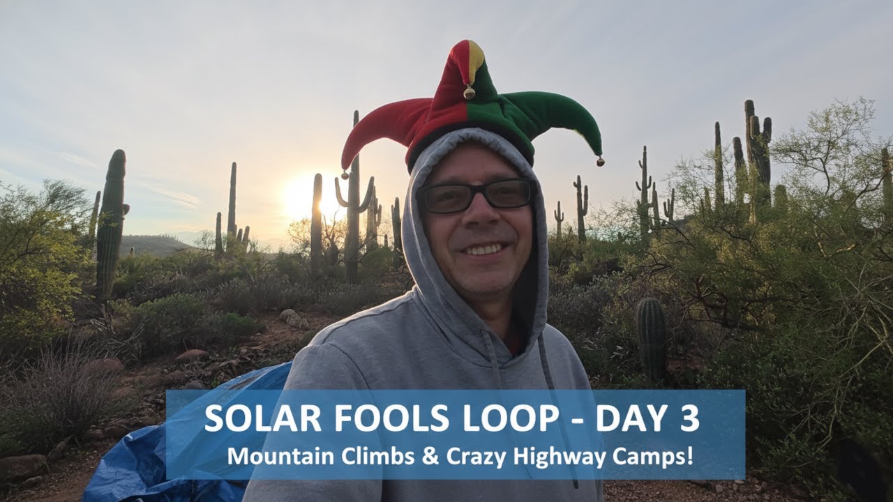 Маршрут Solar Fools Loop - День 3 | Альпинизм, встречи с крысами и ночевки на обочине дороги!