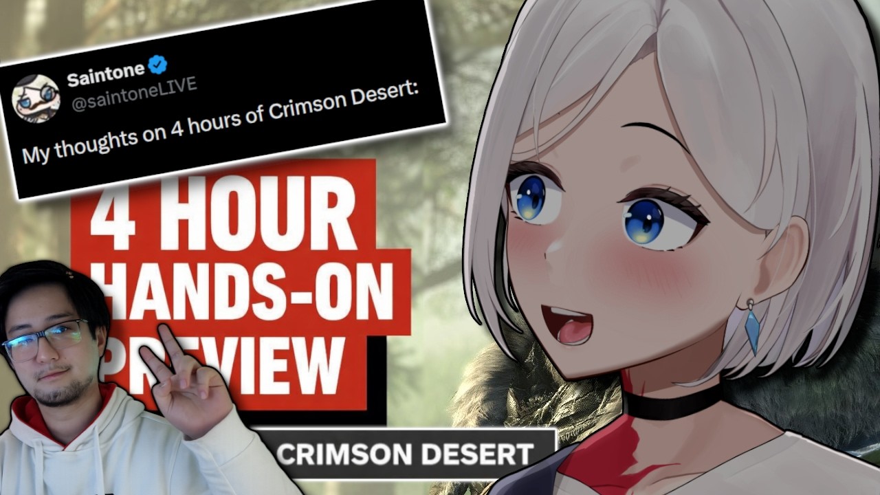 Reacting to Saintone's Honest 4-Hour Crimson Desert Impressions – Is It Worth the Hype?