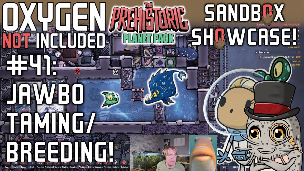 How To Tame And Breed Jawbos In ONI: Spaced Out! Sandbox Showcase #41