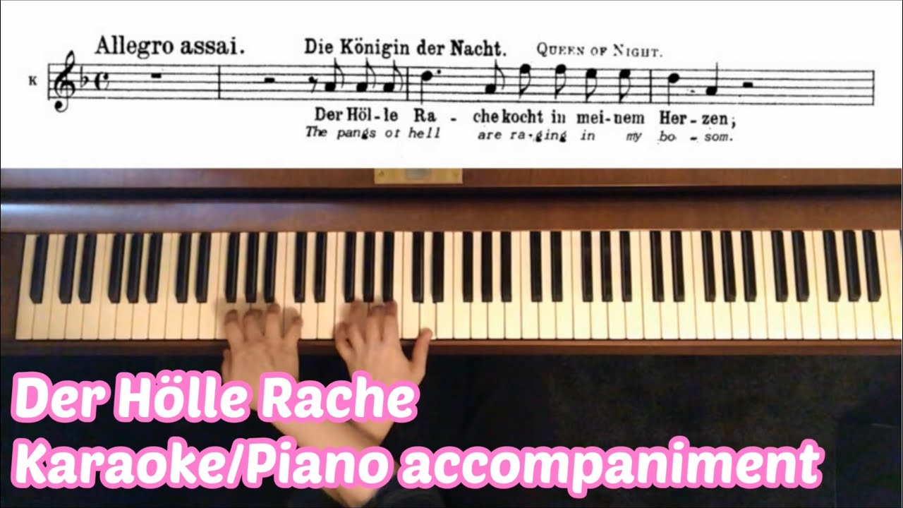 Zauberflöte, Königin „Der Hölle Rache