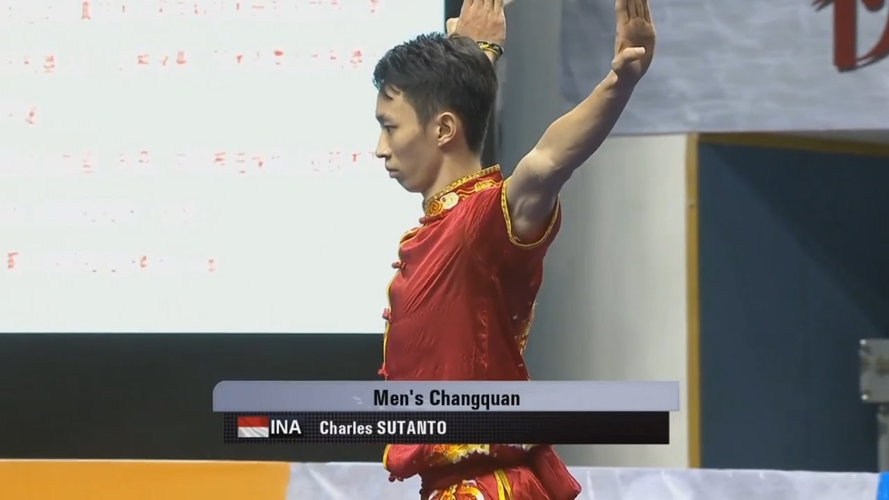 1st Taolu World Cup - Charles Sutanto (INA) - Men's Changquan - 3rd Place