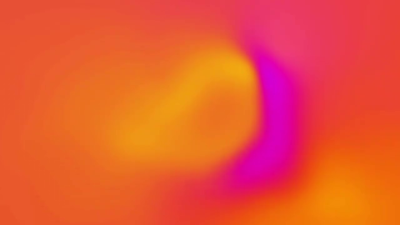 2 Hour 4K UHD Yellow & Orange Liquid Gradient | Relaxing LED Mood Light Screensaver