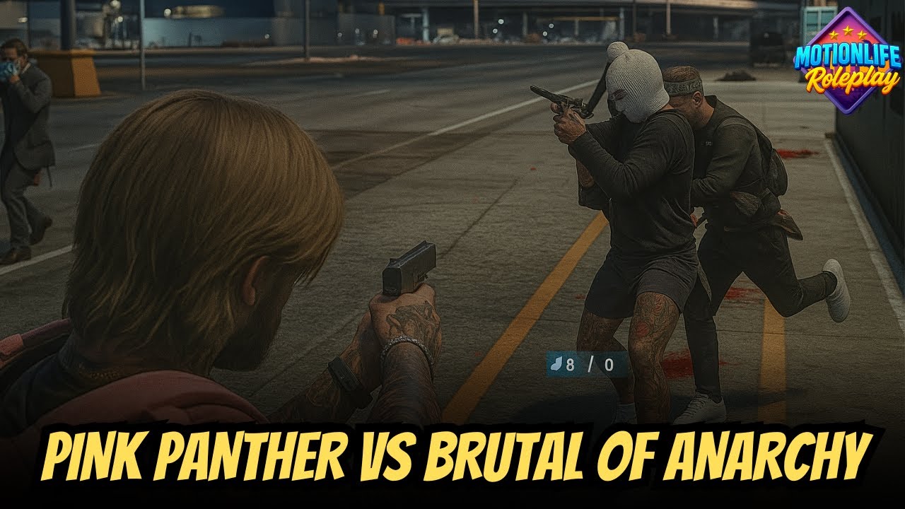 PINK PANTHER VS BRUTAL OF ANARCHY ‼ #motionliferp #mlrp