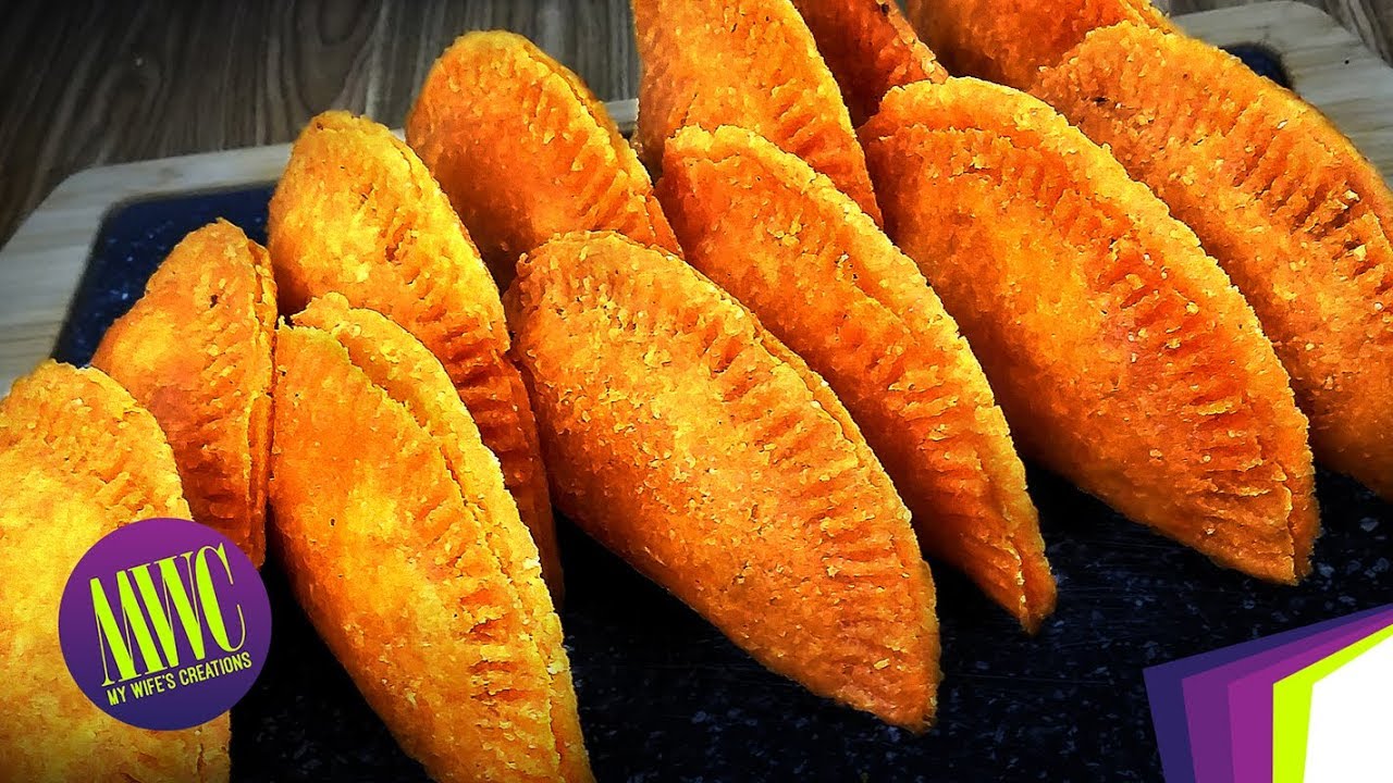 Empanadas de Yuca rellenas con carne de cerdo (cativías con vija)