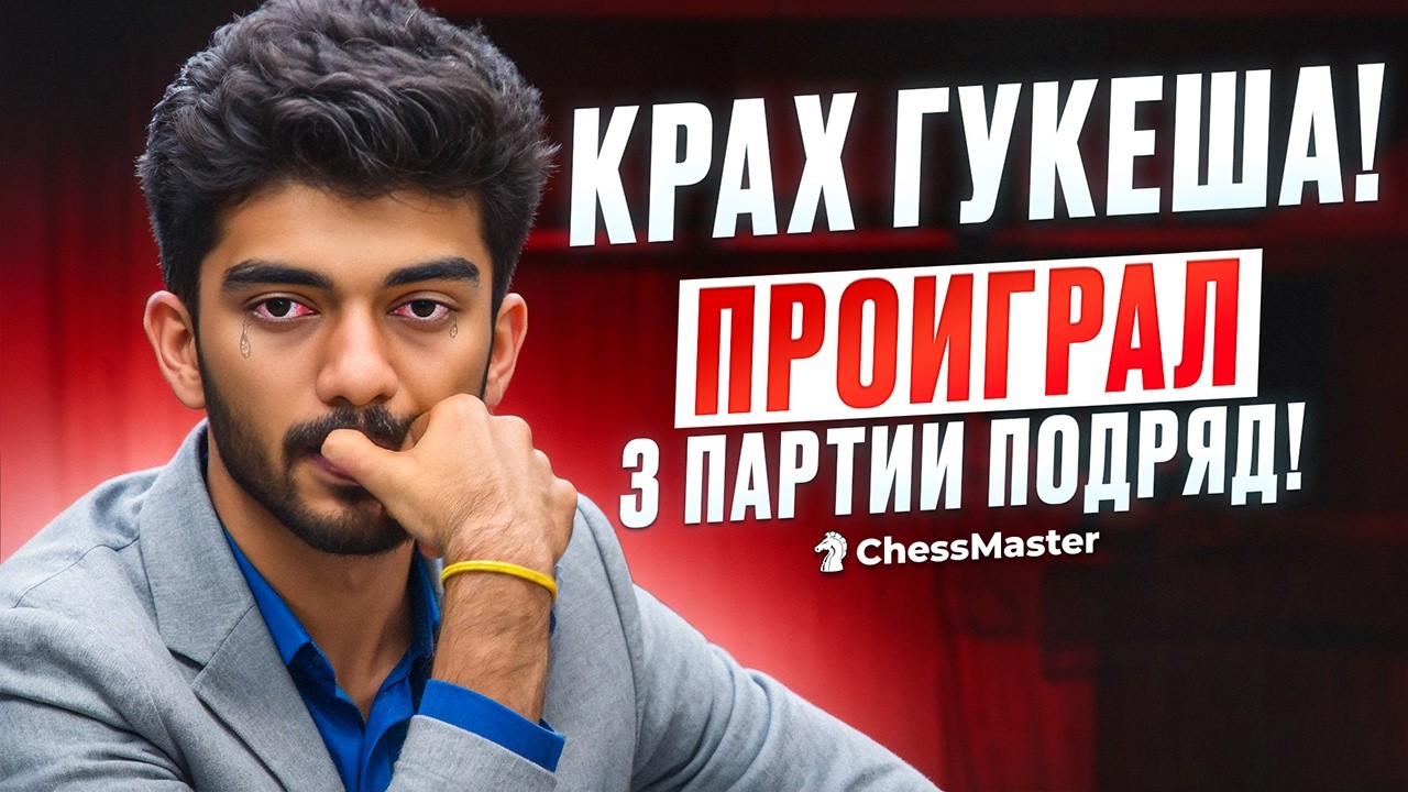 ГУКЕШ ПРОИГРАЛ 3 ПАРТИИ ПОДРЯД 16 летним детям! Фейковый чемпион?
