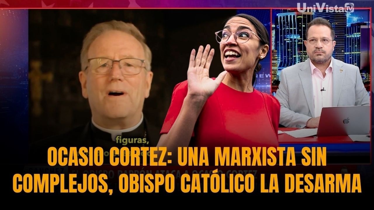 OCASIO CORTEZ: UNA MARXISTA SIN COMPLEJOS, OBISPO CAT&Oacute;LICO LA DESARMA | S&aacute;nchez Grass en Am&eacute;rica