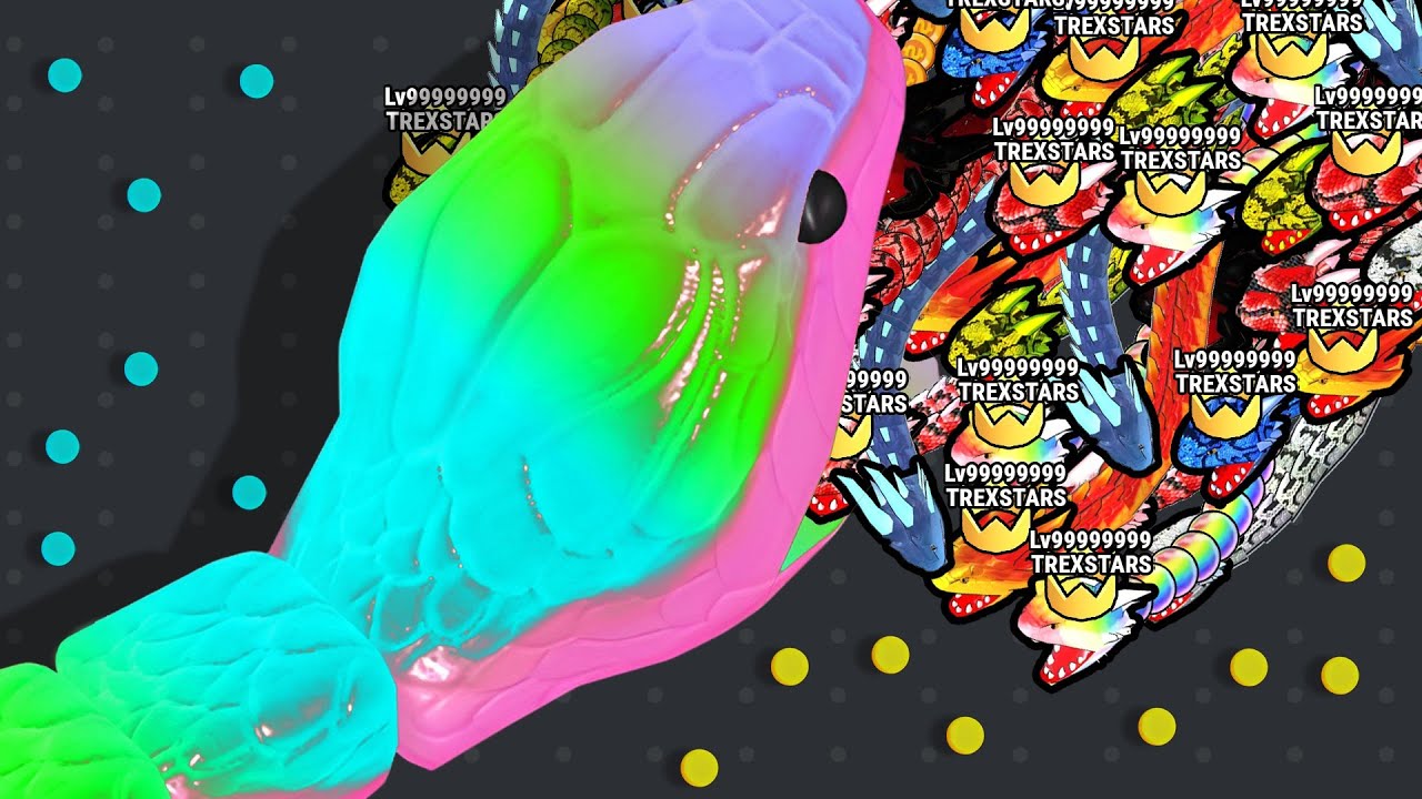 Snake Clash! .io - MAX LEVEL! Epic Snake Clash.io Gameplay! #156