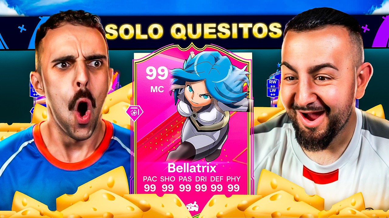 FUT DRAFT pero SOLO QUESITOS en INAZUMA ELEVEN GO STRIKERS ft. Shinbu