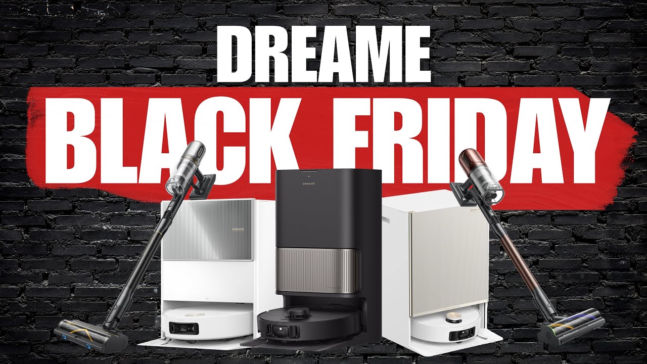 Dreame TOP 10 Black Friday Angebote 2025: Bis 500€ Rabatt auf Dreame Saugroboter!🤖