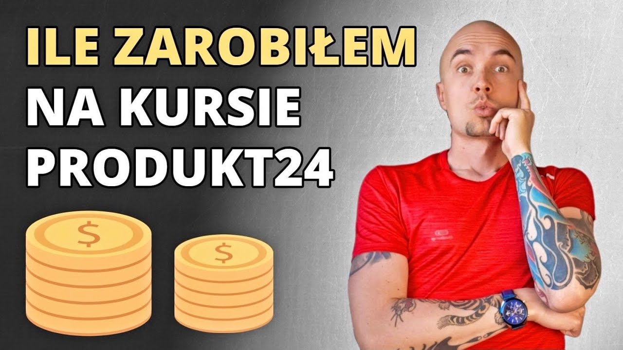 Ile można zarobić na kursie online? Wyniki sprzedaży kursu Produkt 24 💲💲💲