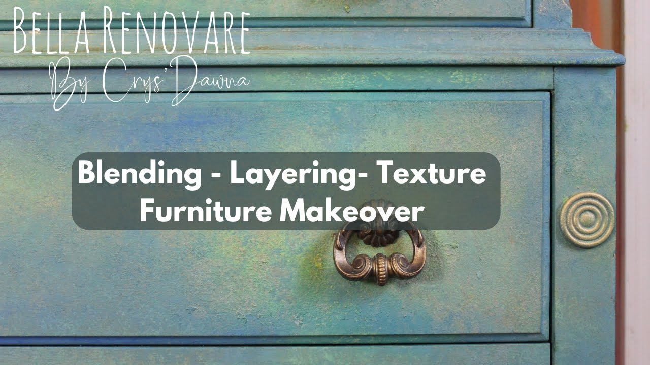 Blending, layering and adding texture to furniture