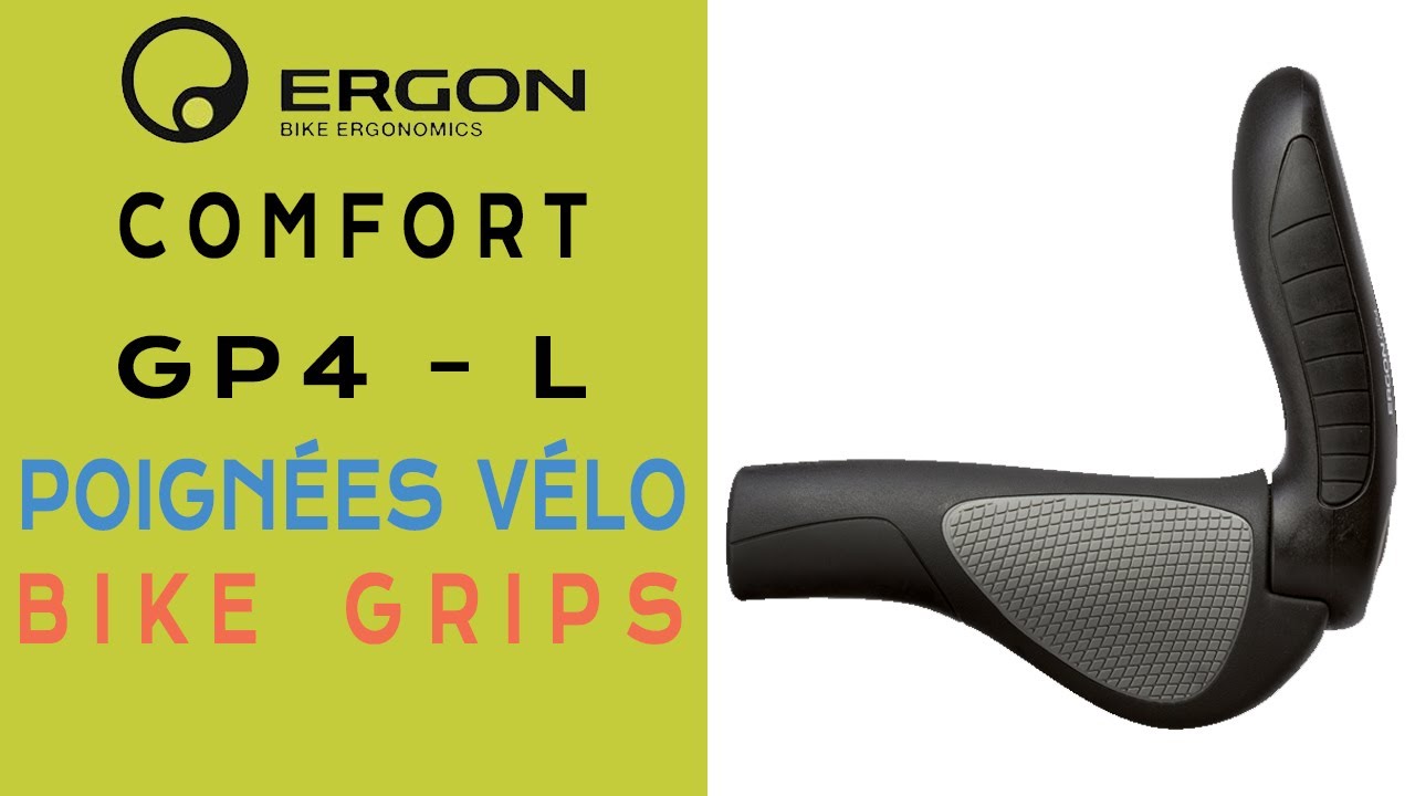 Déballage et Installation Poignée Vélo ERGON Comfort GP4 L Bar Ends
