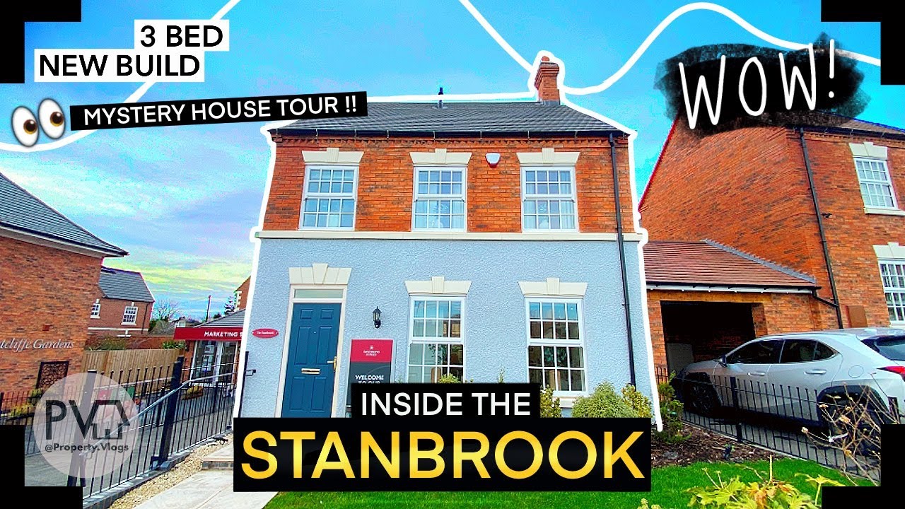 INSIDE a LOVELY SPACIOUS 😍 3 Bed New Build House Tour UK | Davidsons Homes Stanbrook ShowHome