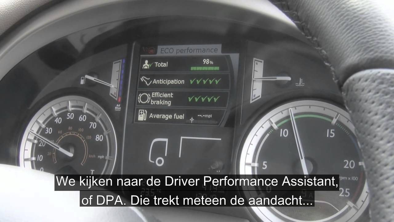 DAF: 14 DAF CF Euro 6 Hoofddisplay (Euro 6 / 2013 - 2016)