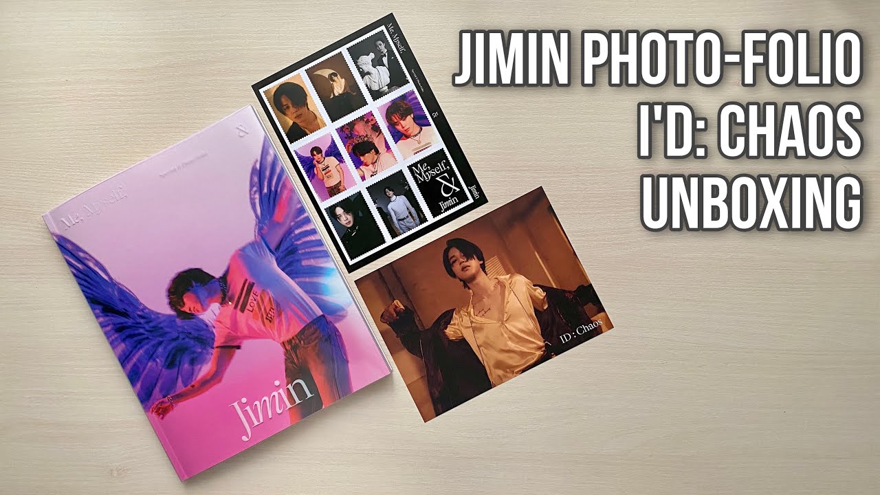 BTS Special Photo-Folio: JIMIN 'ID: CHAOS' | Unboxing | Обзор | Распаковка | Анбоксинг