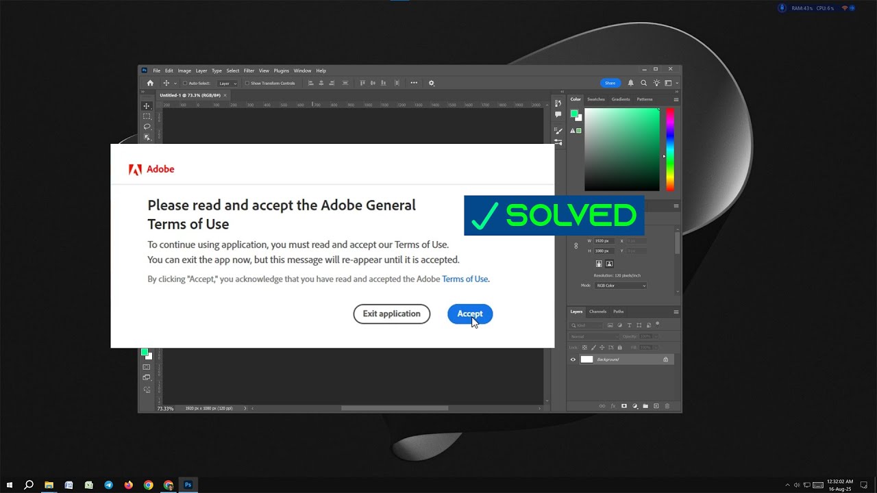 How to Fix [Please read and accept the Adobe General Terms of Use] &ndash; Easy Step-by-Step (2025 Update)
