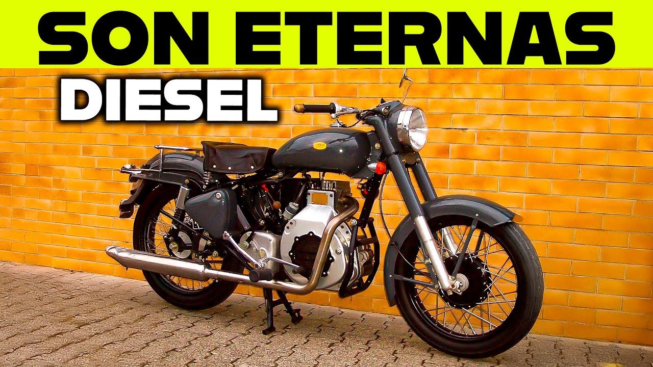 Las MOTOS DIESEL son ETERNAS y las MÁS ECONÓMICAS