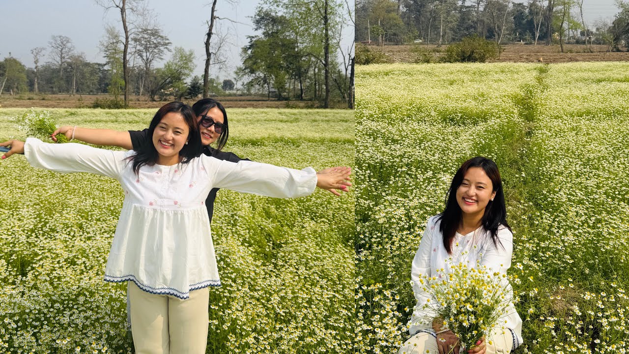  दिदि बहिनी सबै जना मिलेर भाईरल फूलवारी गएर खत्रा तहल्का मचैयो॥ @SusmaRai-p4g 