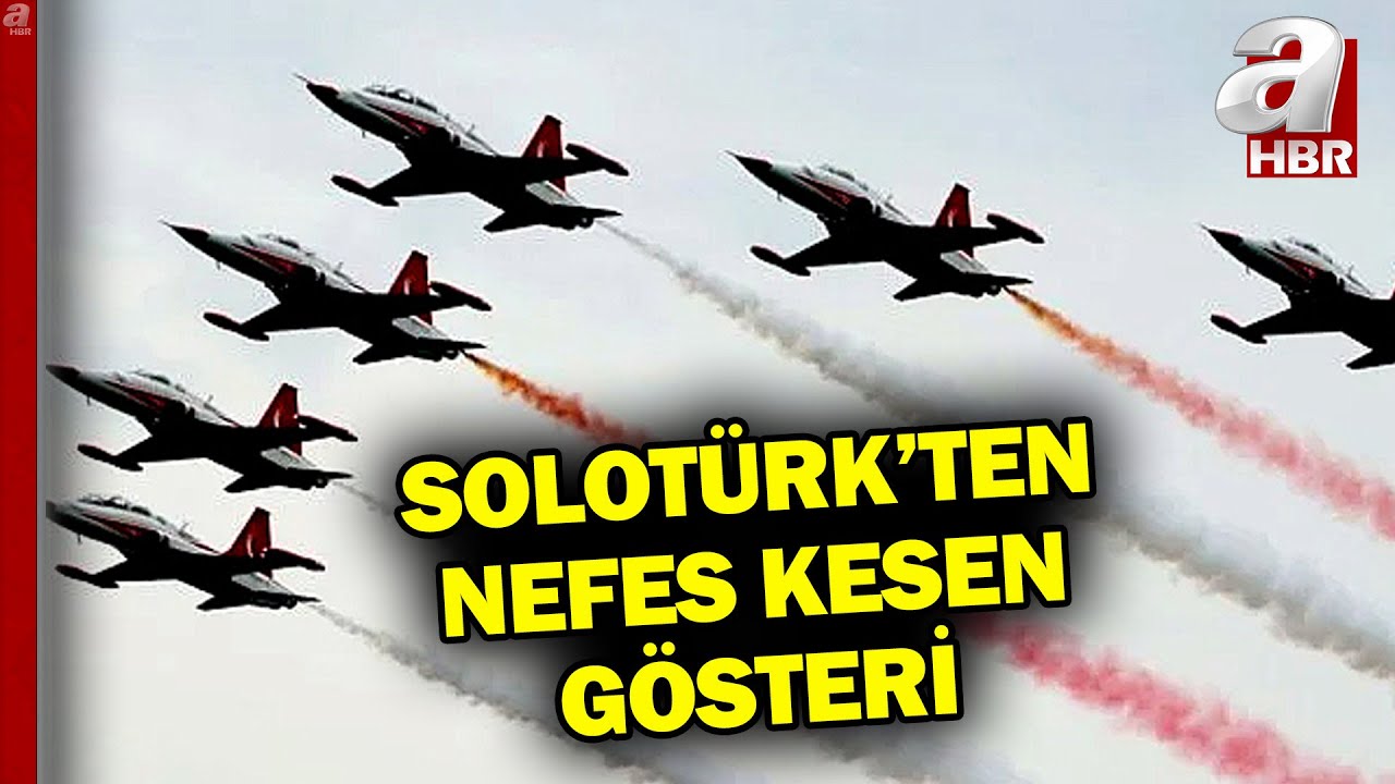 SOLOTÜRK'ten Samsun semalarında nefes kesen gösteri | A Haber