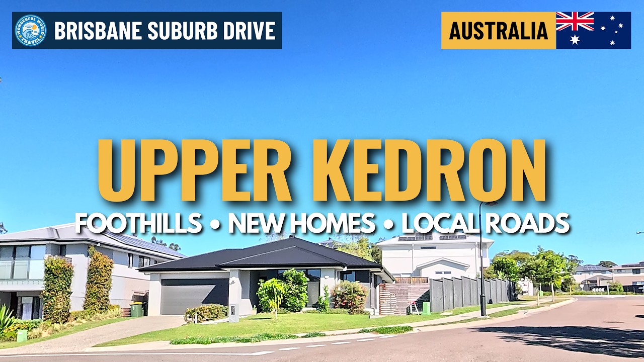 Driving Through Amazing Residential Areas of Upper Kedron Brisbane - Australia | Wonderful World
