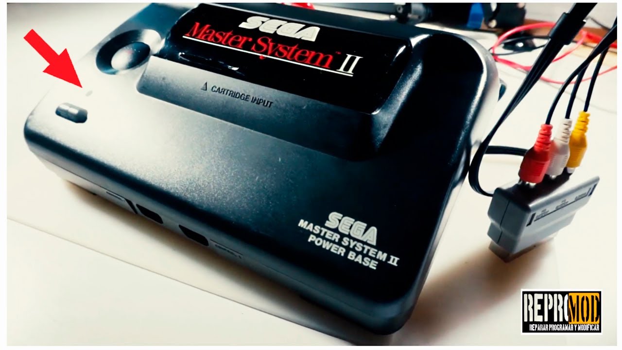 CÓMO REPARAR Y MODIFICAR UNA MASTER SYSTEM II