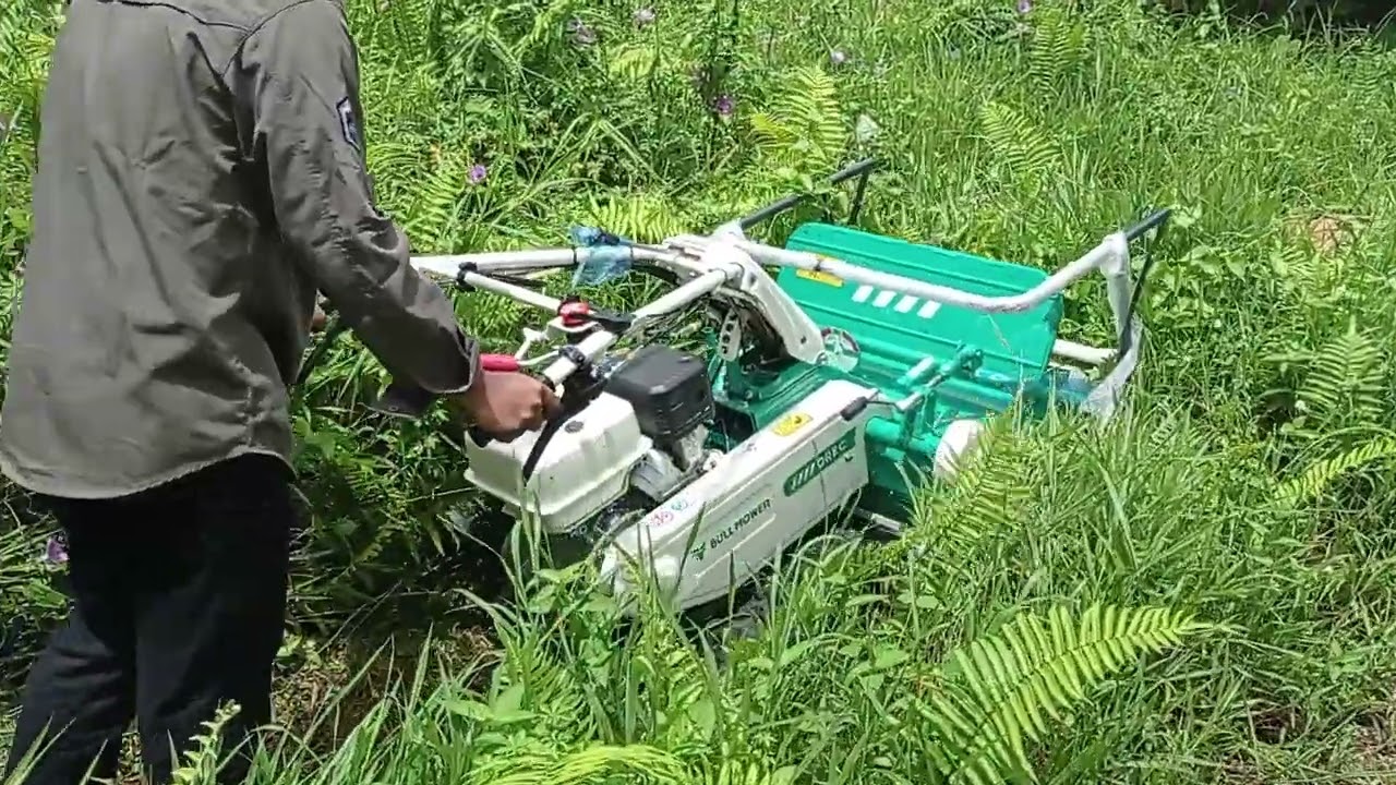 Orec Bull Mower HRC665 khusus untuk semak belukar yang tinggi sampai 2m.