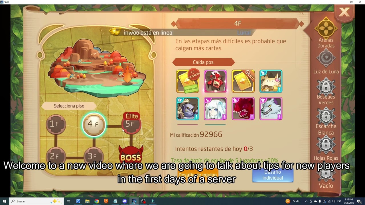 TIPS y CONSEJOS para los primeros DIAS | TALES OF WIND RADIANT REBIRTH