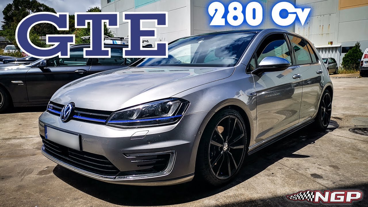 VW Golf 7 GTE reprogramado de 204 cv para 280 cv @ NGP Portugal
