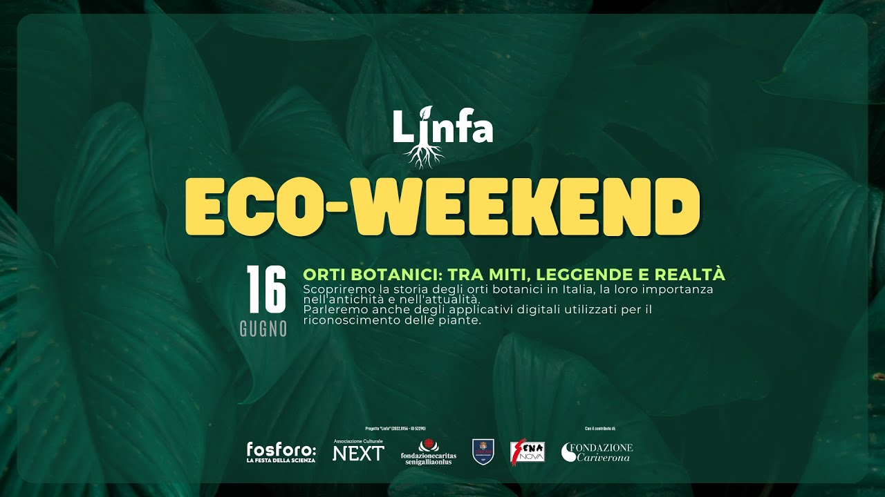 Orti botanici tra miti, leggende e realtà - Ecoweekend, 16 giugno 2023 (con Andrea Giunta)