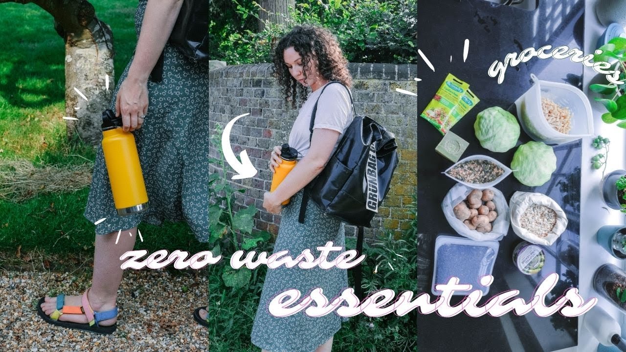 What's in my ZERO WASTE bag | & grocery haul