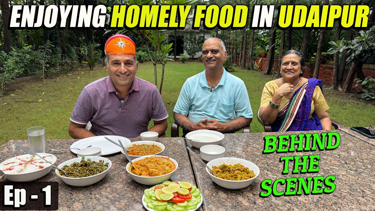 Ep 1 - BTS Udaipur to Dungarpur | Rajasthani food at homestay, Dungarpur palace stay, Jaisamand lake
