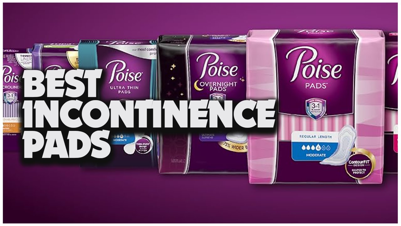 Top 5 Incontinence Pads for Maximum Comfort!