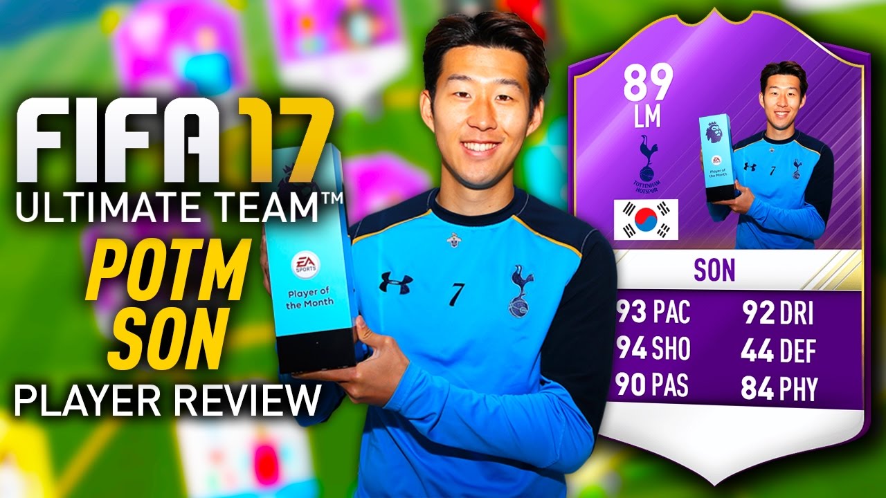 FIFA 17 POTM SON (89) *AMAZING STATS* PLAYER REVIEW! FIFA 17 ULTIMATE TEAM!