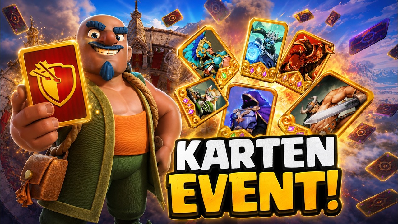 CLASH OF KARTEN! Das neue Event! 😍😱 Clash of Clans * CoC