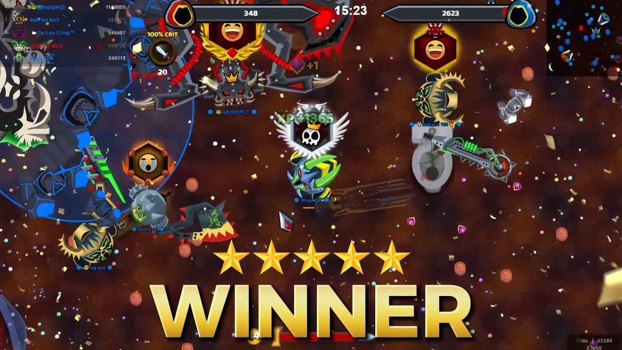 Evowars.io | Tưởng chừng Team đã thua cho đến khi đồng đội VIP xuất hiện 😎 