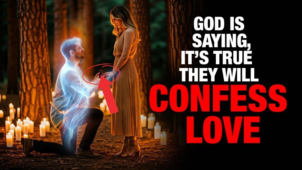 God is saying, It’s True they will confess love