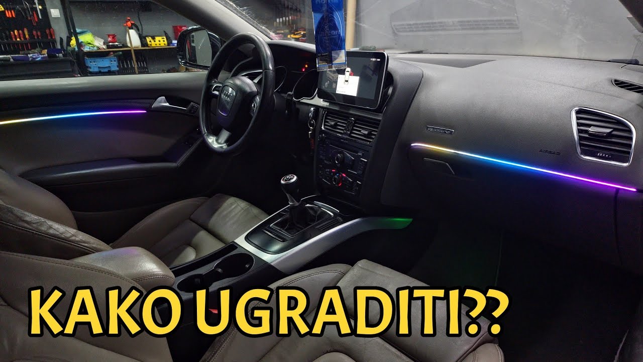 UGRADNJA PREMIUM AMBIENTALNOG OSVETLJENJA U AUDI A5!!
