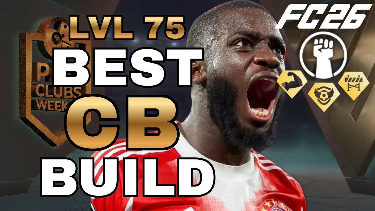 ЛУЧШИЙ ЦЕНТРАЛЬНЫЙ ЗАЩИТНИК *МАКСИМАЛЬНЫЙ УРОВЕНЬ 75* | EA SPORTS FC 26 CLUBS BALLER BUILD
